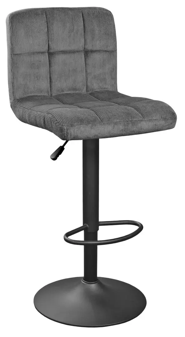 Барный стул DP SB-044 Velvet (Dark Gray/Black) - 2