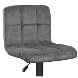 Барный стул DP SB-044 Velvet (Dark Gray/Black) Thumb