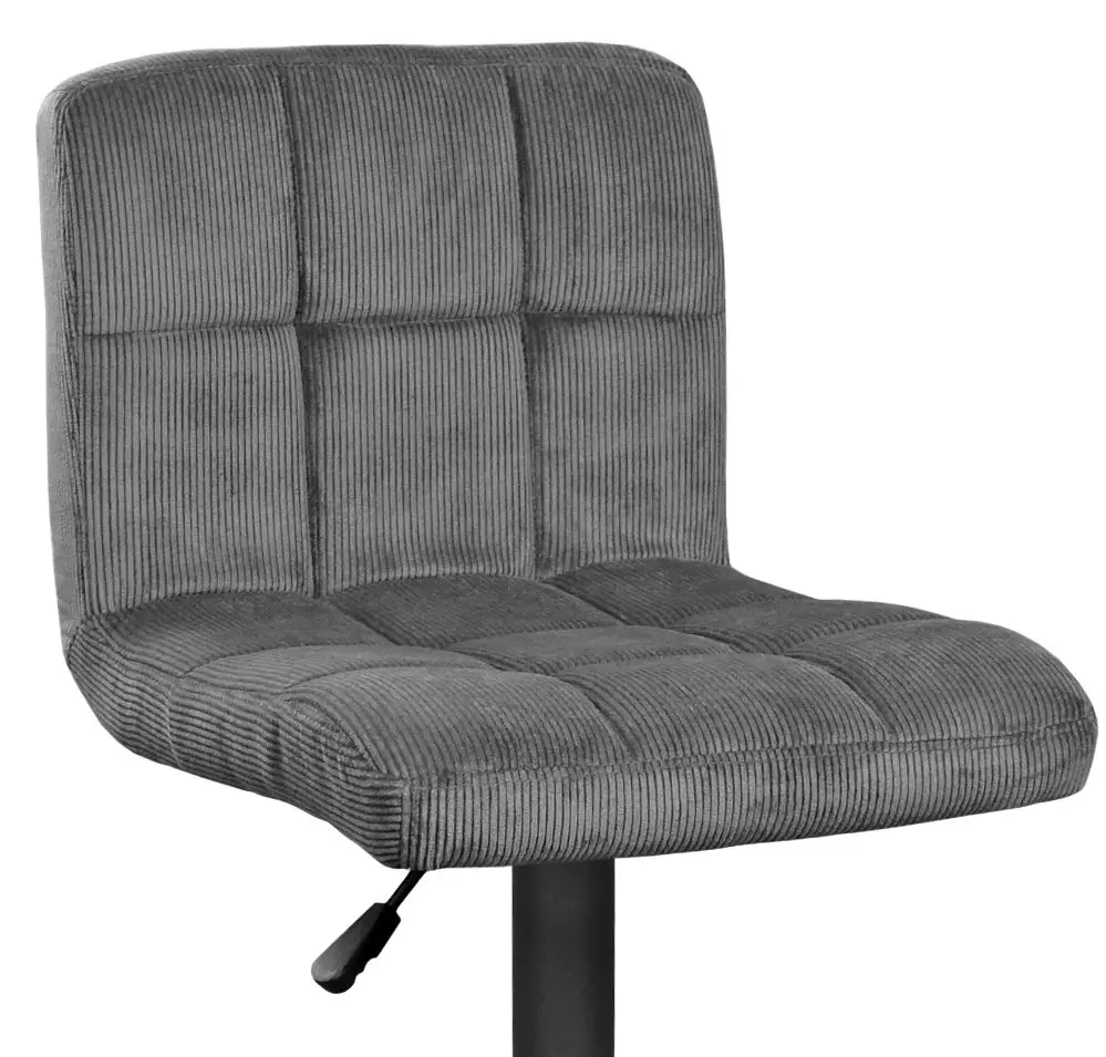 Барный стул DP SB-044 Velvet (Dark Gray/Black) - 3