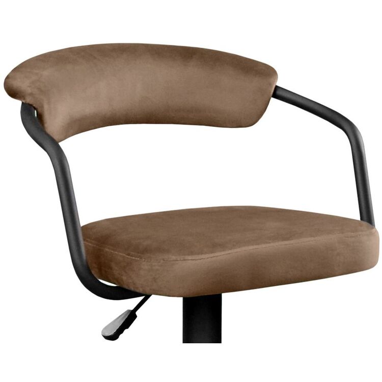 Барный стул DP SB-31 HLR9 (Dark Camel/Black)