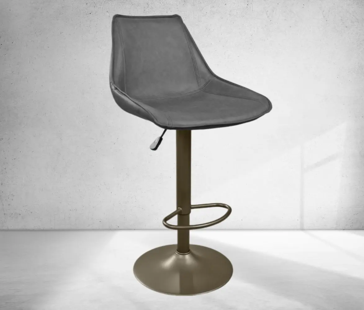 Барный стул DP SB-39 (Gray Dark/Brown)