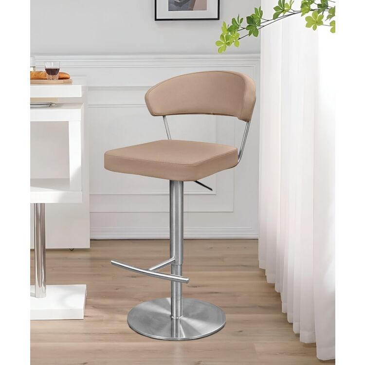 Scaun de bar DP Senior C218A-930 (Beige-Gray)