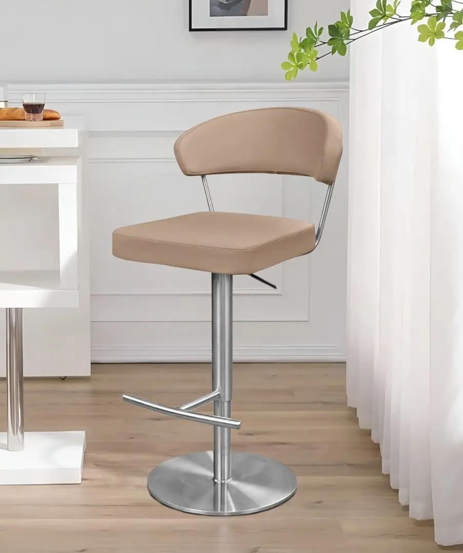 Scaun de bar DP Senior C218A-930 (Beige-Gray)