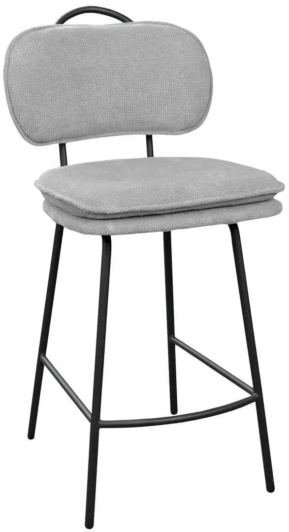Scaun de bar DP Solomon JD8405-2 (Grey/Black)