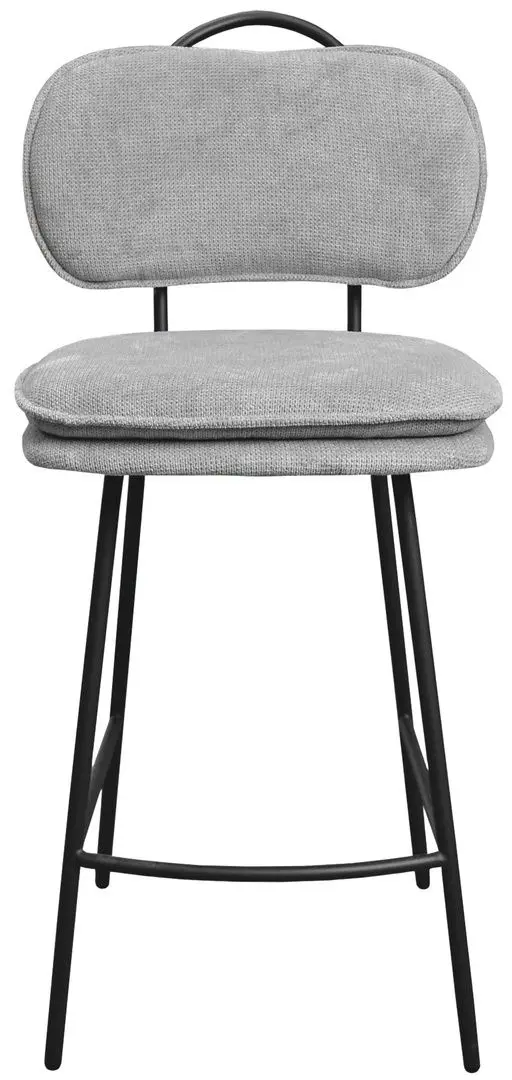 Scaun de bar DP Solomon JD8405-2 (Grey/Black)