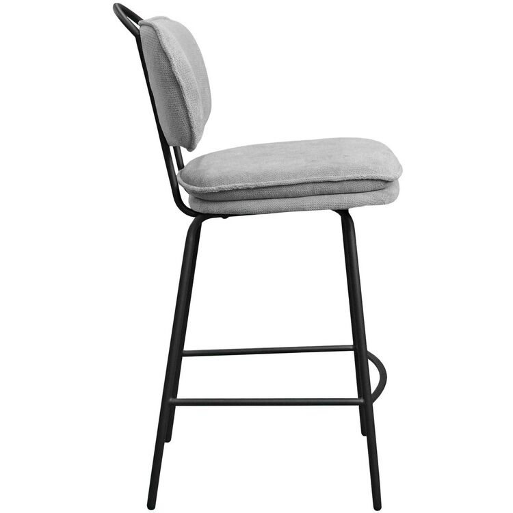 Барный стул DP Solomon JD8405-2 (Grey/Black)