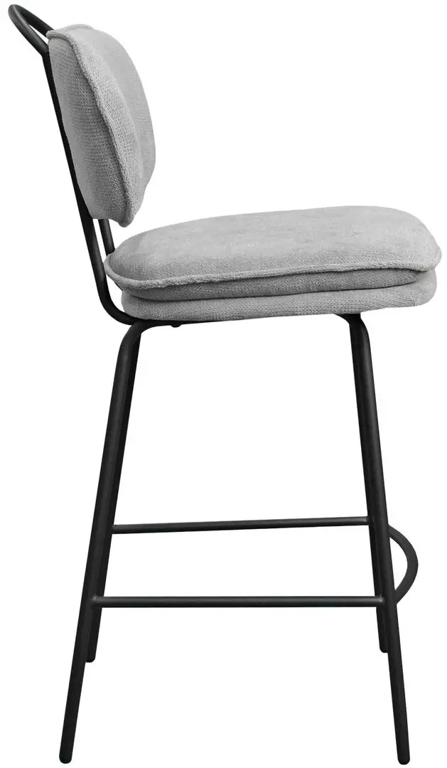 Scaun de bar DP Solomon JD8405-2 (Grey/Black)