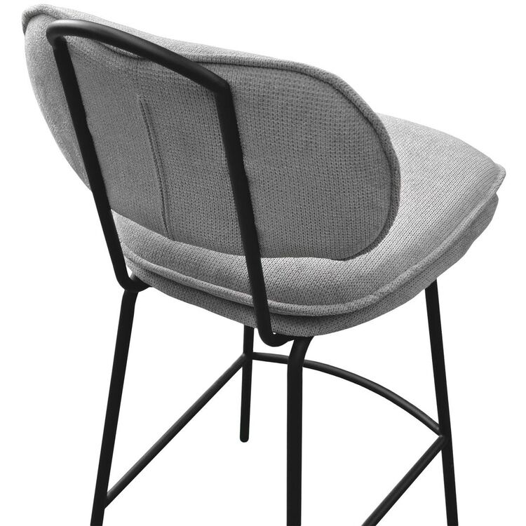 Барный стул DP Solomon JD8405-2 (Grey/Black)