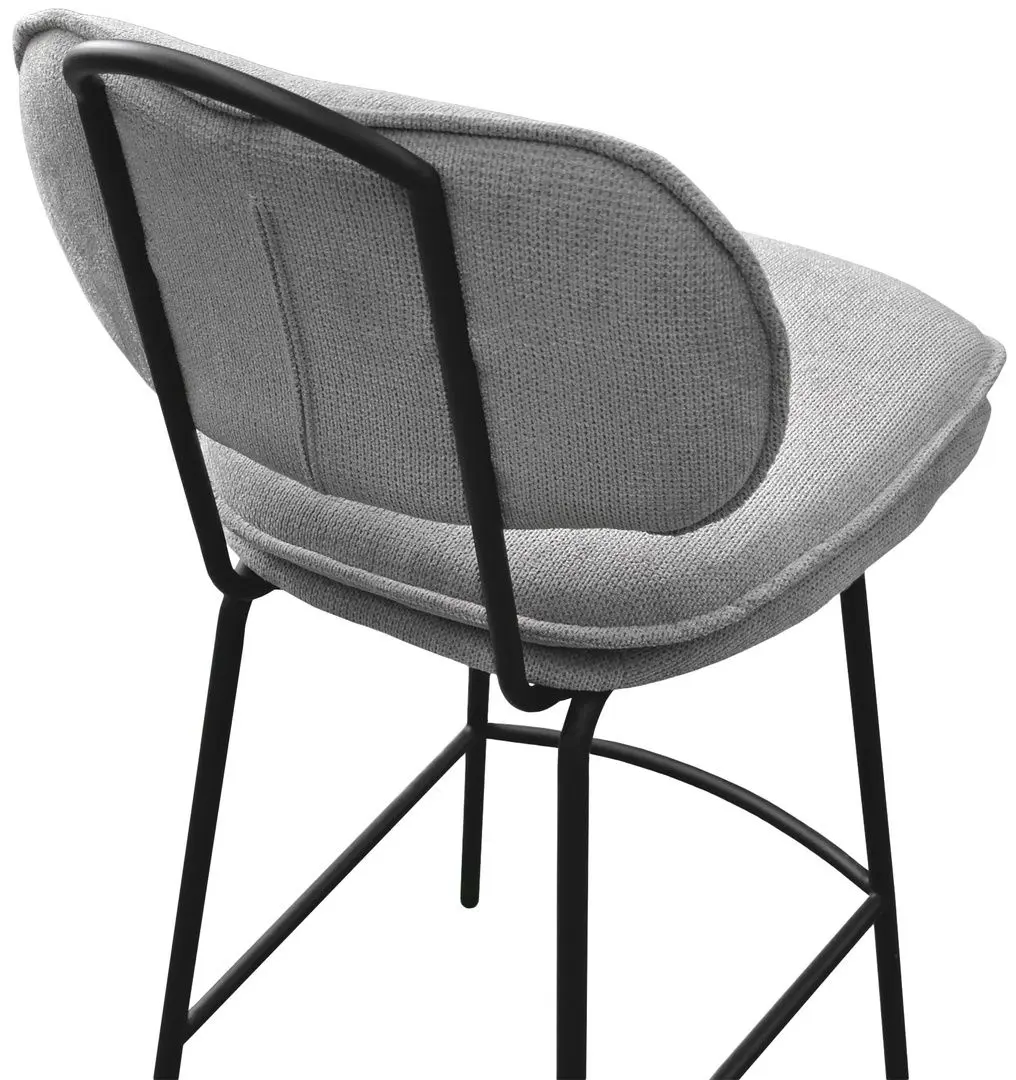 Scaun de bar DP Solomon JD8405-2 (Grey/Black)
