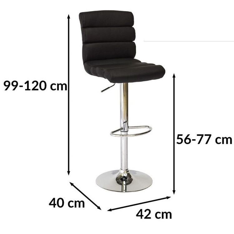 Scaun de bar Signal C-617 (Black)