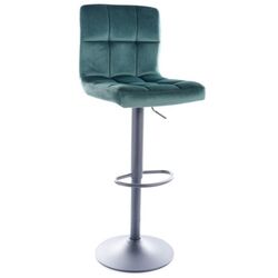 Барный стул Signal C105 Velvet (Green/Black) Thumb