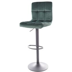 Барный стул Signal C105 Velvet (Green/Black) Thumb