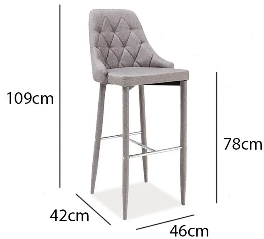 Барный стул Signal Trix H-1 (Gray)