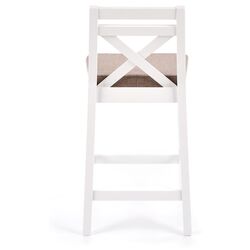 Барный стул Halmar Borys Low (Dark Beige/White) Thumb