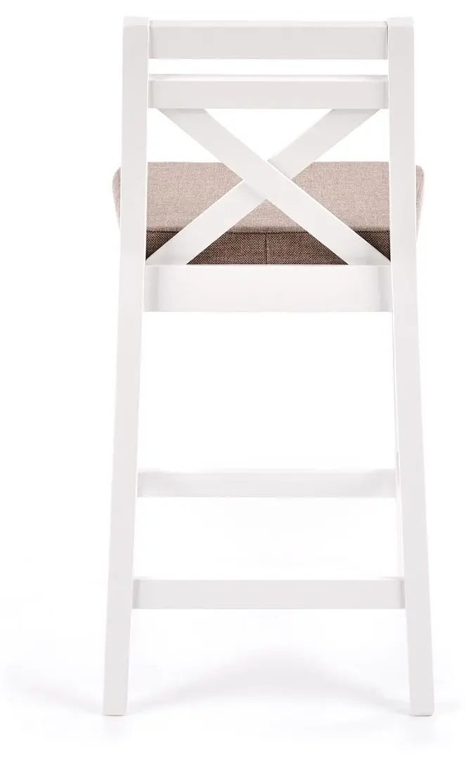 Scaun ву bar Halmar Borys Low (Dark Beige/White)