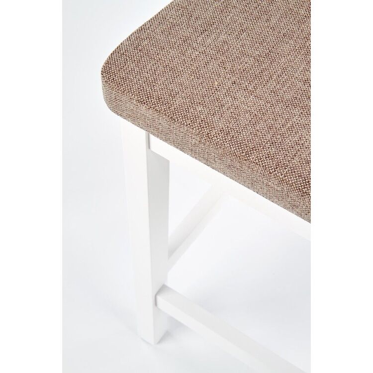 Барный стул Halmar Borys Low (Dark Beige/White)