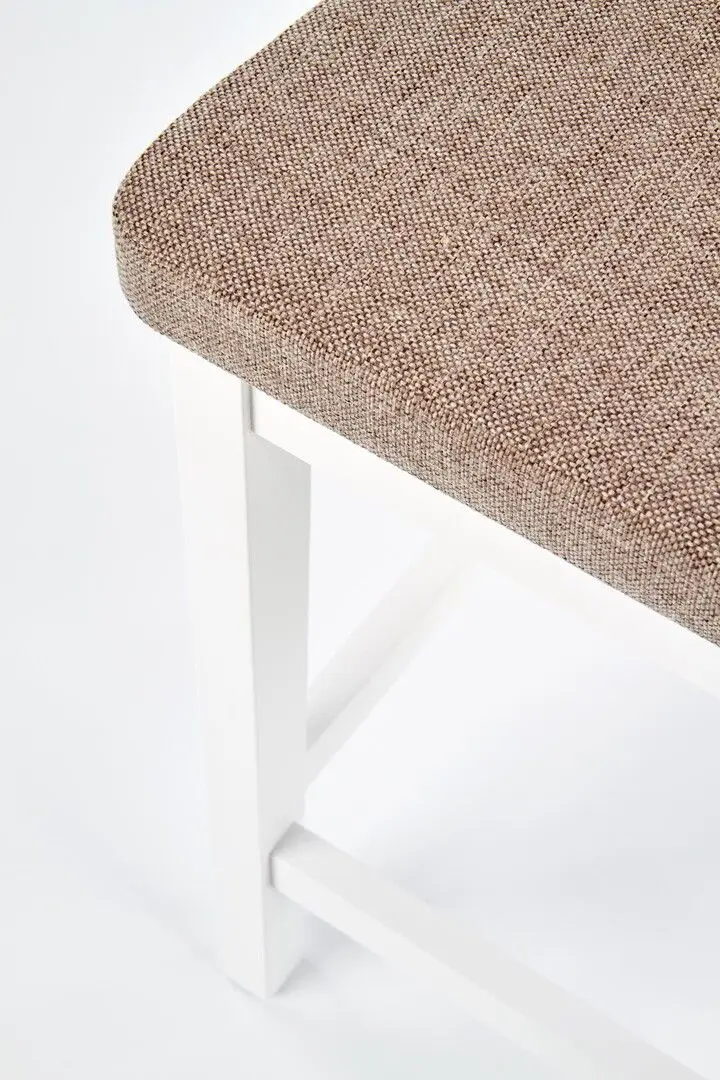 Scaun ву bar Halmar Borys Low (Dark Beige/White)