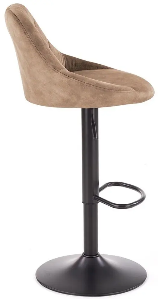 Scaun de bar Halmar H101 (Beige/Black)