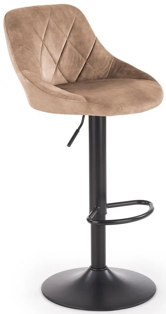 Scaun de bar Halmar H101 (Beige/Black)