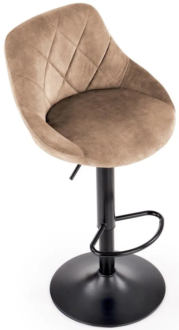 Scaun de bar Halmar H101 (Beige/Black)