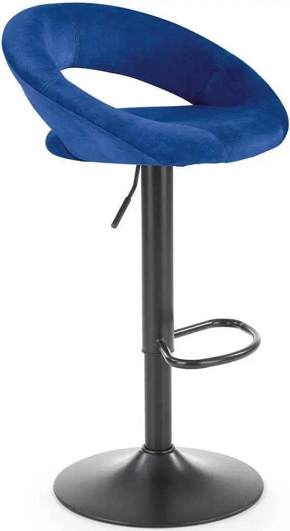 Scaun de bar Halmar H102 (Dark Blue)
