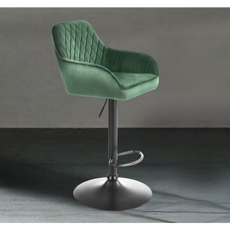 Scaun de bar Halmar H103 (Dark Green)