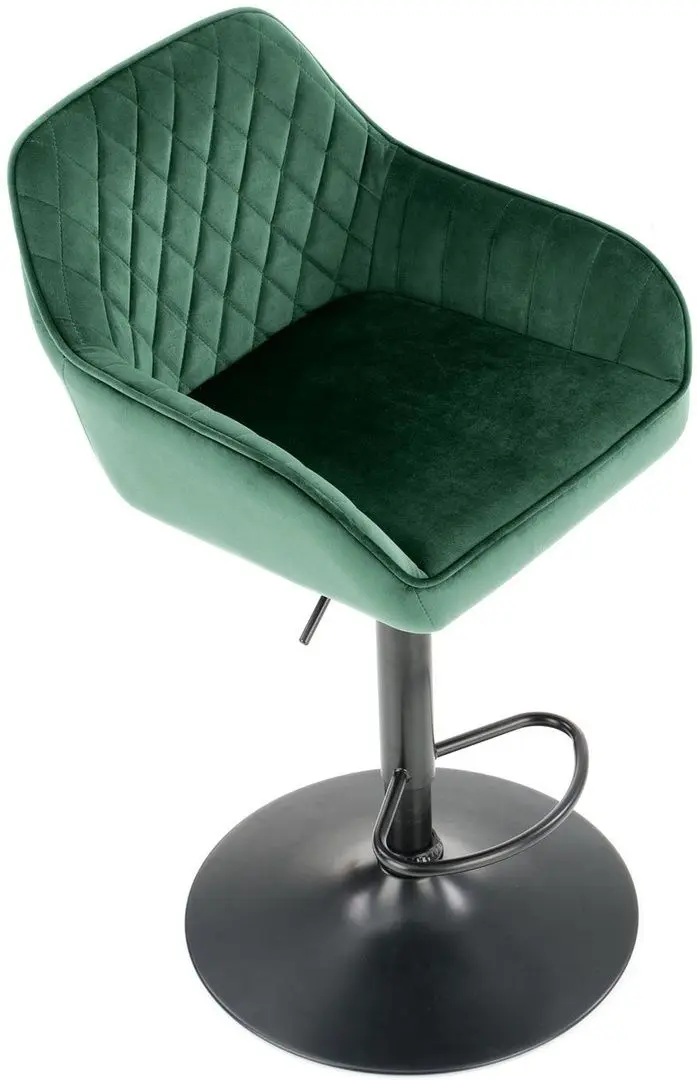 Scaun de bar Halmar H103 (Dark Green)