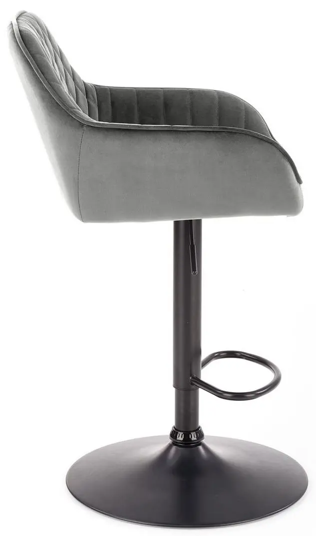 Scaun de bar Halmar H103 (Gray/Black)