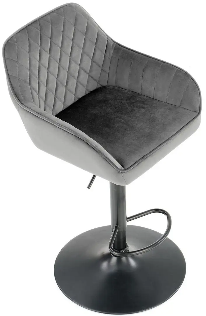 Scaun de bar Halmar H103 (Gray/Black)