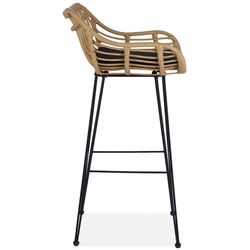 Scaun de bar Halmar H105 (Natural/Black) Thumb