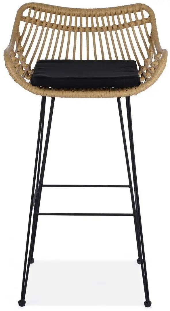 Scaun de bar Halmar H105 (Natural/Black) - 12