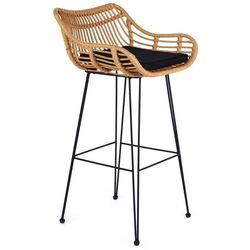 Scaun de bar Halmar H105 (Natural/Black) Thumb
