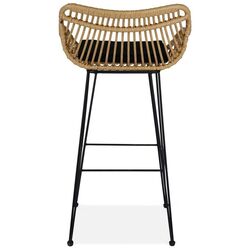 Scaun de bar Halmar H105 (Natural/Black) Thumb