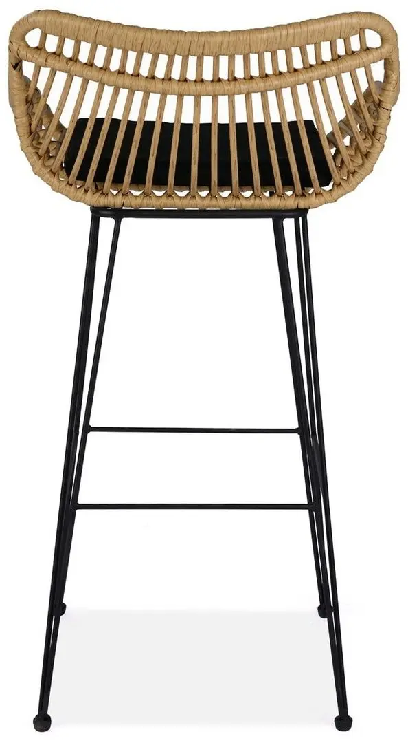 Scaun de bar Halmar H105 (Natural/Black) - 4