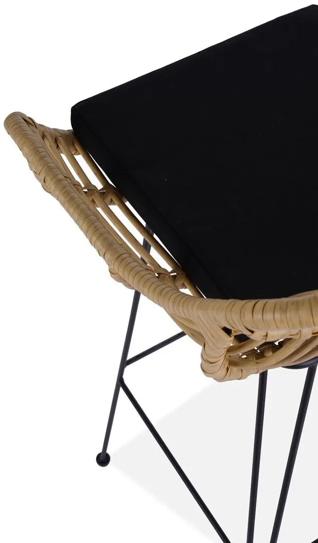 Scaun de bar Halmar H105 (Natural/Black) - 5