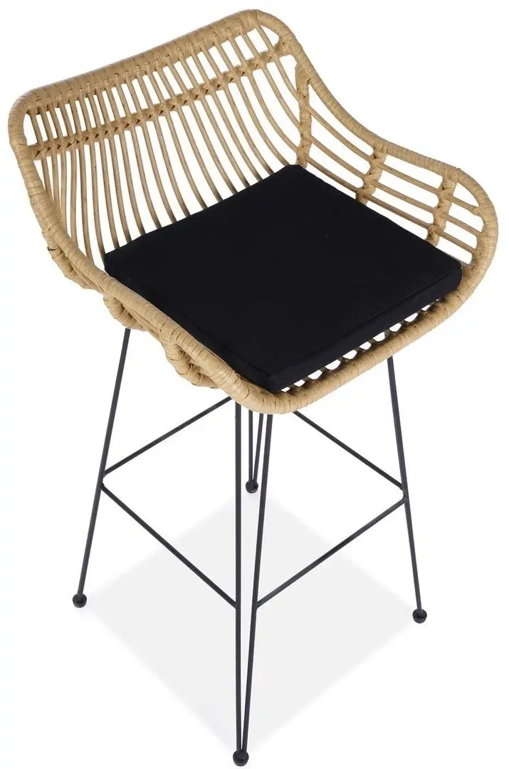 Scaun de bar Halmar H105 (Natural/Black) - 6