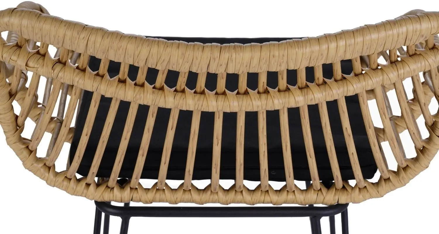 Scaun de bar Halmar H105 (Natural/Black) - 7