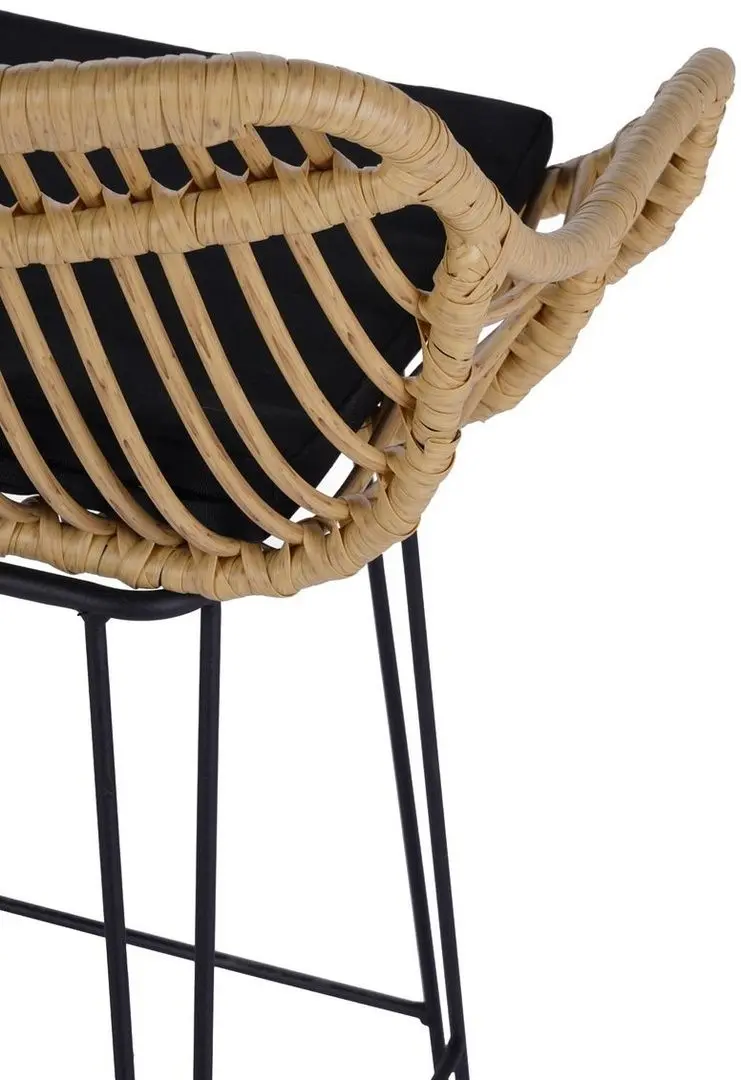 Scaun de bar Halmar H105 (Natural/Black) - 8