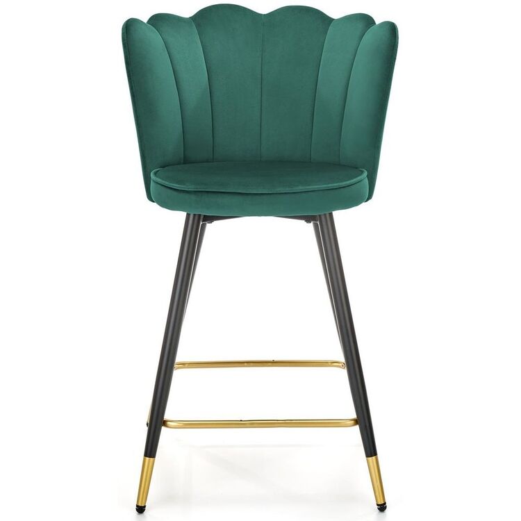 Барный стул Halmar H106 (Dark Green/Black/Gold)