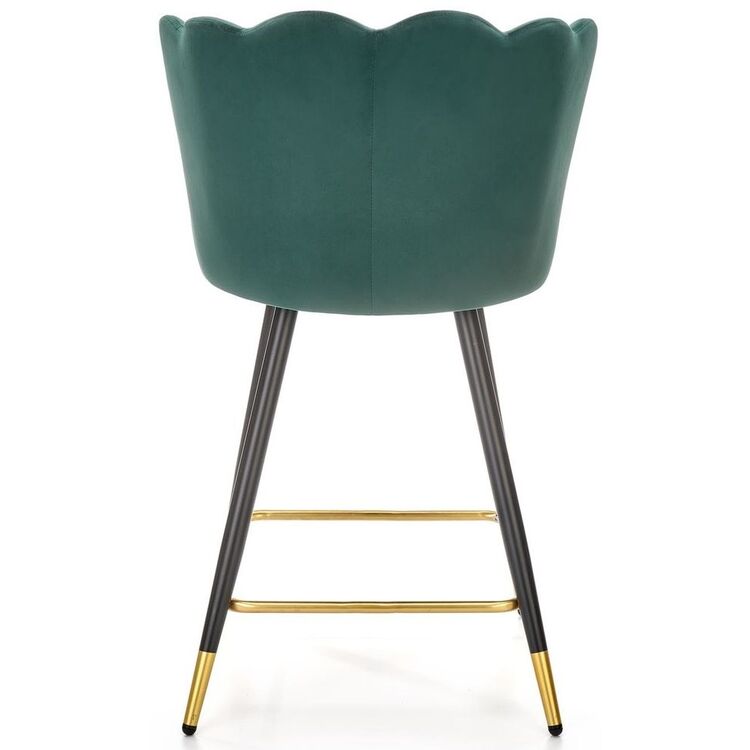 Барный стул Halmar H106 (Dark Green/Black/Gold)