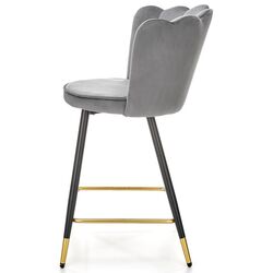 Scaun de bar Halmar H106 (Gray/Black/Gold) Thumb