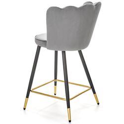 Scaun de bar Halmar H106 (Gray/Black/Gold) Thumb