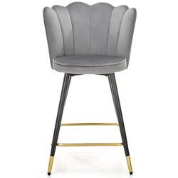 Scaun de bar Halmar H106 (Gray/Black/Gold) Thumb