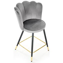 Scaun de bar Halmar H106 (Gray/Black/Gold) Thumb