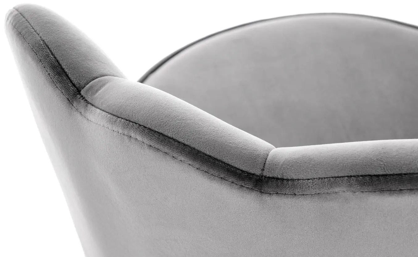 Scaun de bar Halmar H106 (Gray/Black/Gold)