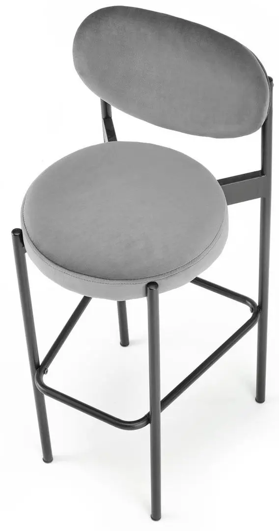 Scaun de bar Halmar H108 (Grey/Black)