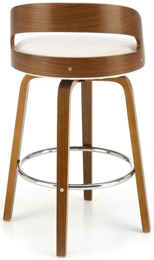 Барный стул Halmar H110 (Cream/Walnut)
