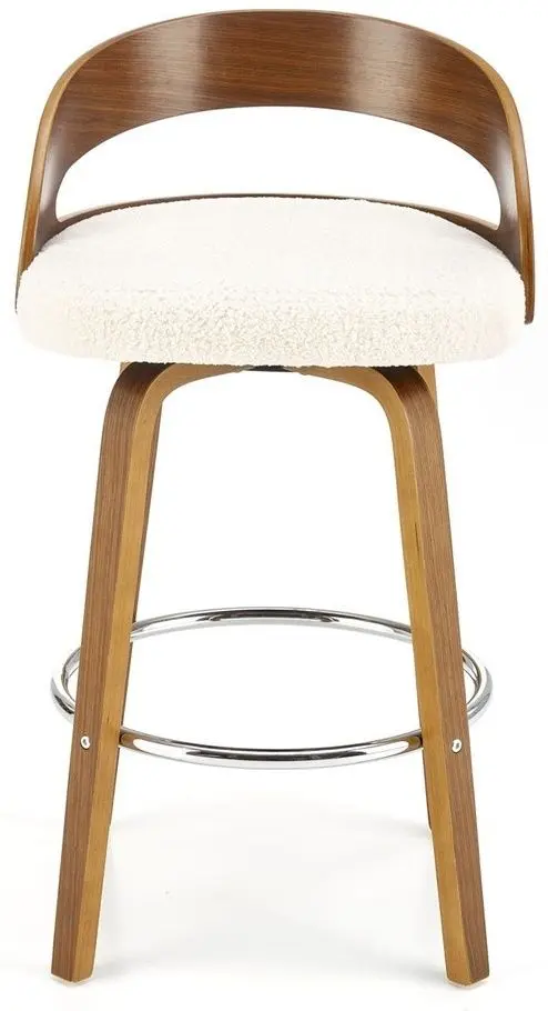 Барный стул Halmar H110 (Cream/Walnut)