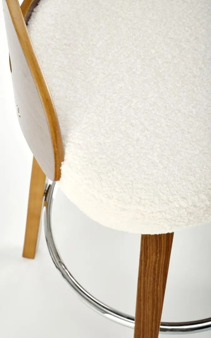Барный стул Halmar H110 (Cream/Walnut)
