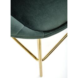 Scaun de bar Halmar H112 (Dark Green/Gold) Thumb